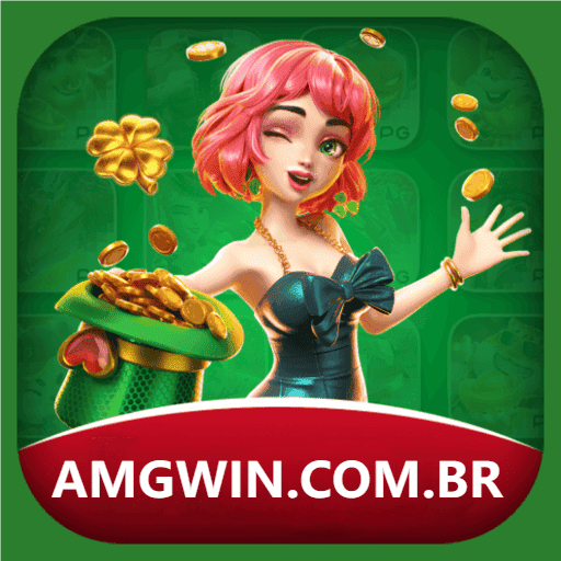 Imagem promocional da AMGWIN mostrando a plataforma e suas vantagens